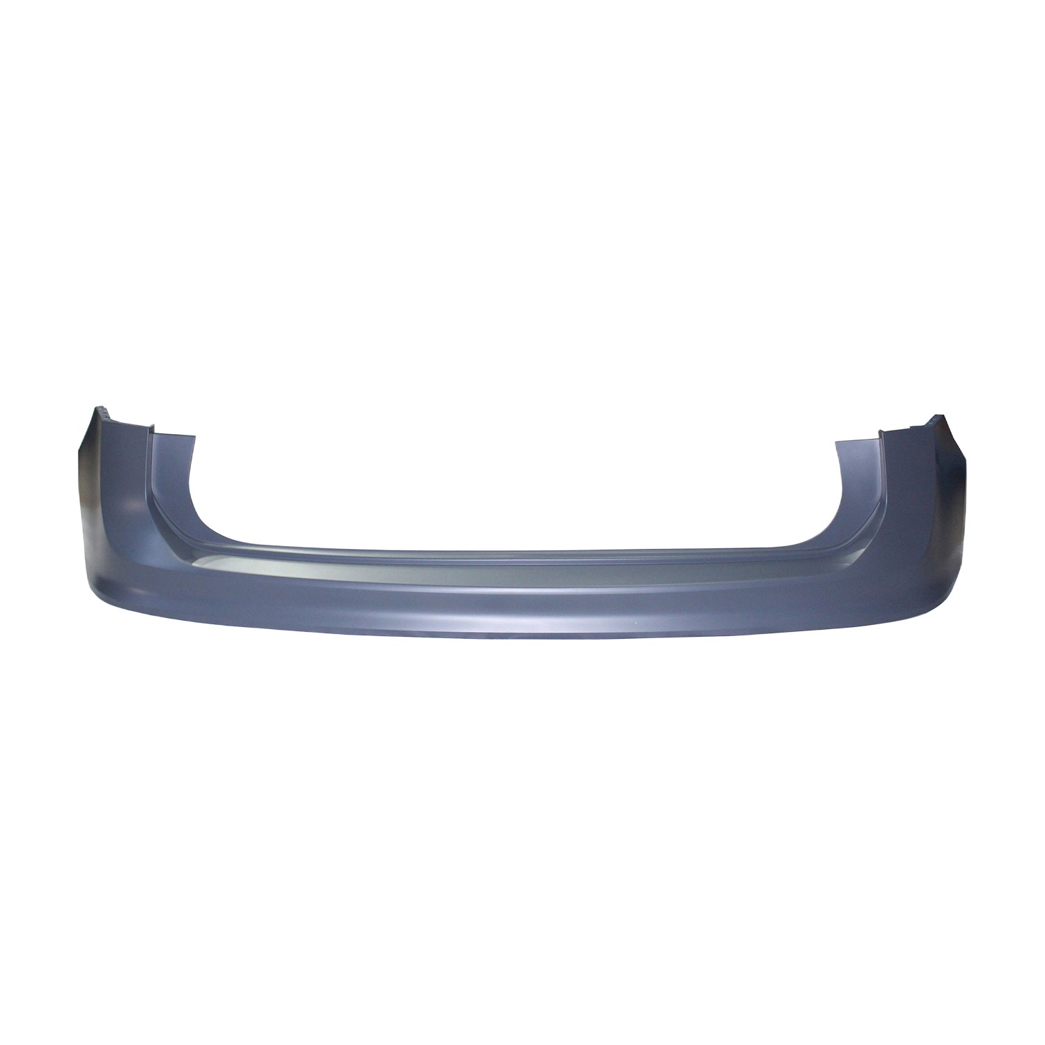 Bumper Cover Rear Upper w/o Park Assist Primed CAPA for Volkswagen Tiguan 2018–2023