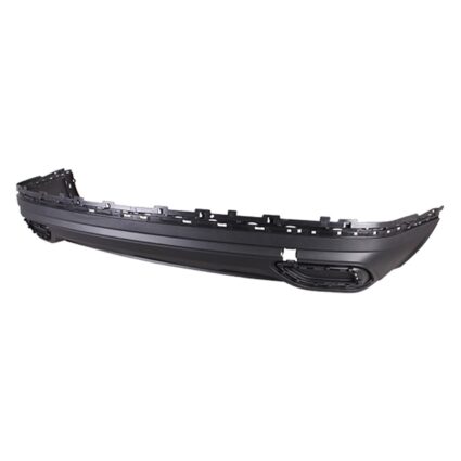 Bumper Cover Rear Lower w/o Trailer Tow Pkg w/o Park Assist w/o Pre-Cut Textured CAPA for Volkswagen Atlas S SEL Premium Trendline Highline Comfortline Execline SE SEL Peak Edition Peak Edition SE Peak Edition SEL 2021–2024