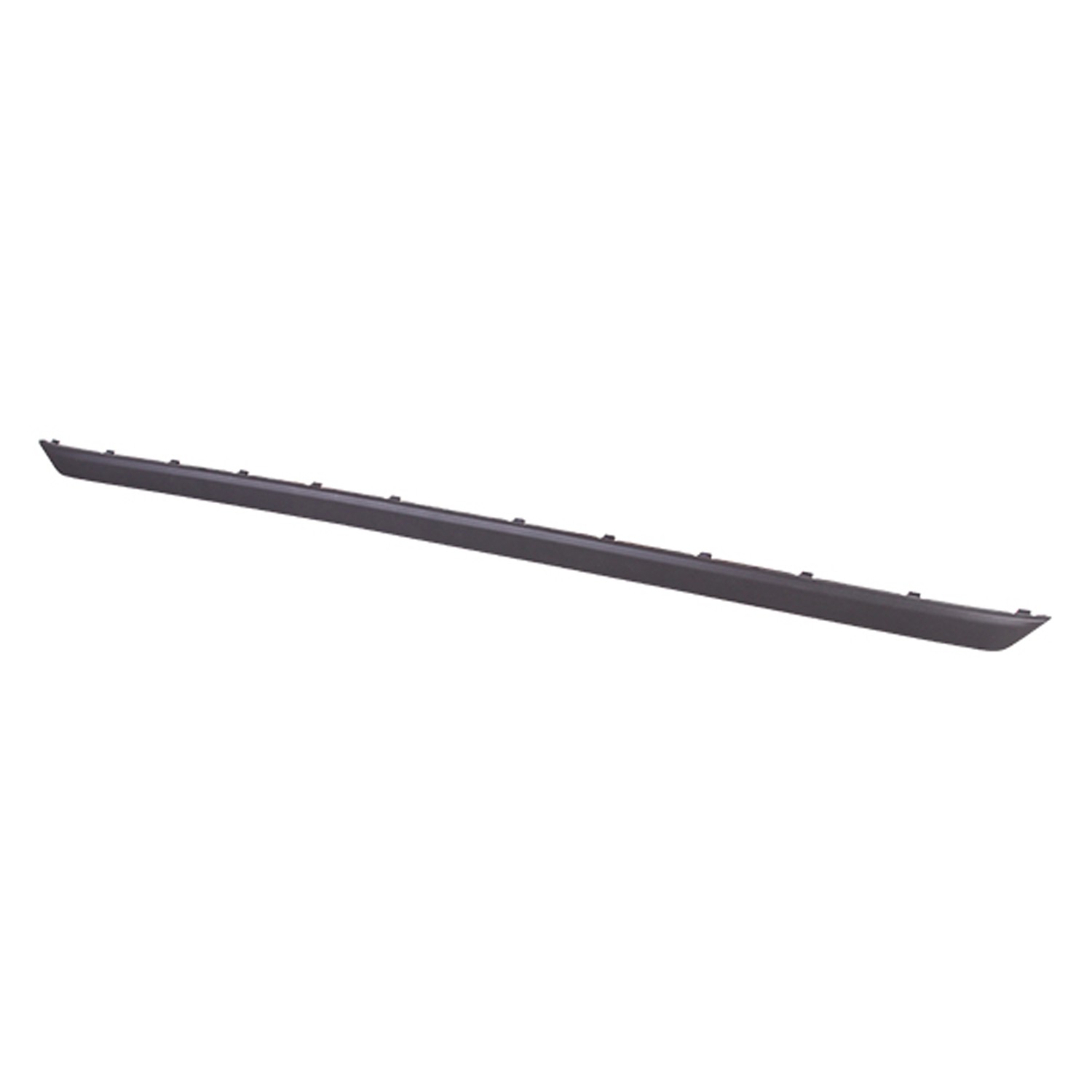 Bumper Cover Molding Rear Satin Black CAPA for Volkswagen Jetta 2005–2010