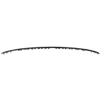 Bumper Cover Molding Rear Center Black for Volkswagen Tiguan R-Line SEL R-Line SEL Premium R-Line SEL R-Line Jet Black SE R-Line Black 2019–2021