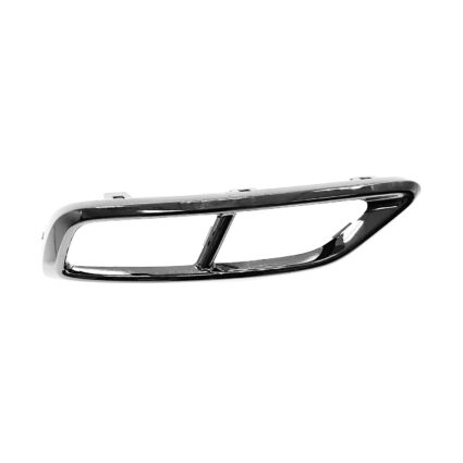 Bumper Cover Molding Rear Left Tailpipe Trim Chrome for Volkswagen Tiguan SEL R-Line Highline R-Line 2022–2024