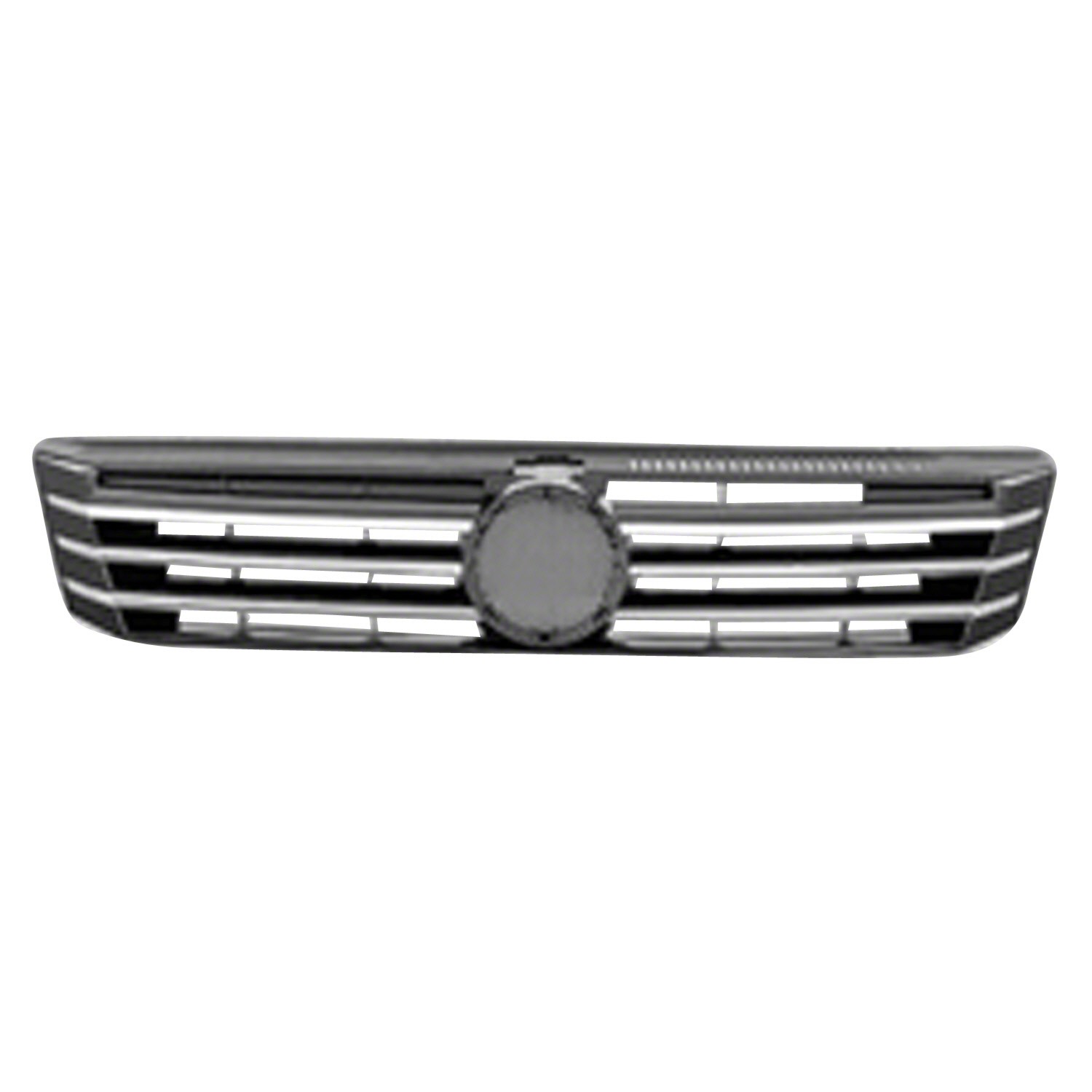 Grille Assembly w/o Chrome Molding CAPA for Volkswagen Passat 2012–2015