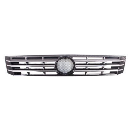 Grille Assembly w/4 Vertical Chrome Moldings CAPA for Volkswagen Passat 2012–2015