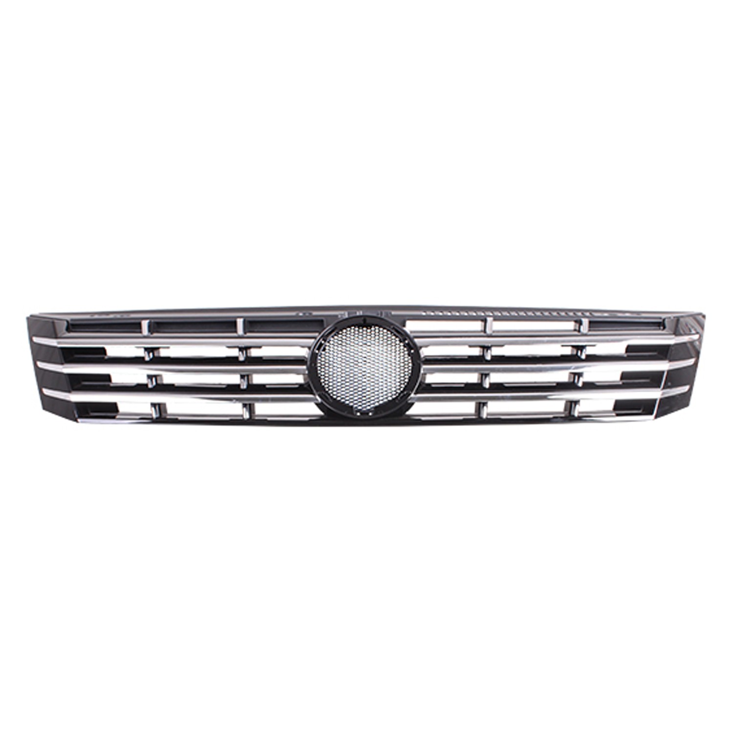 Grille Assembly w/4 Vertical Chrome Moldings CAPA for Volkswagen Passat 2012–2015