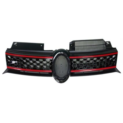 Grille Assembly Black for Volkswagen GTI 2010–2014