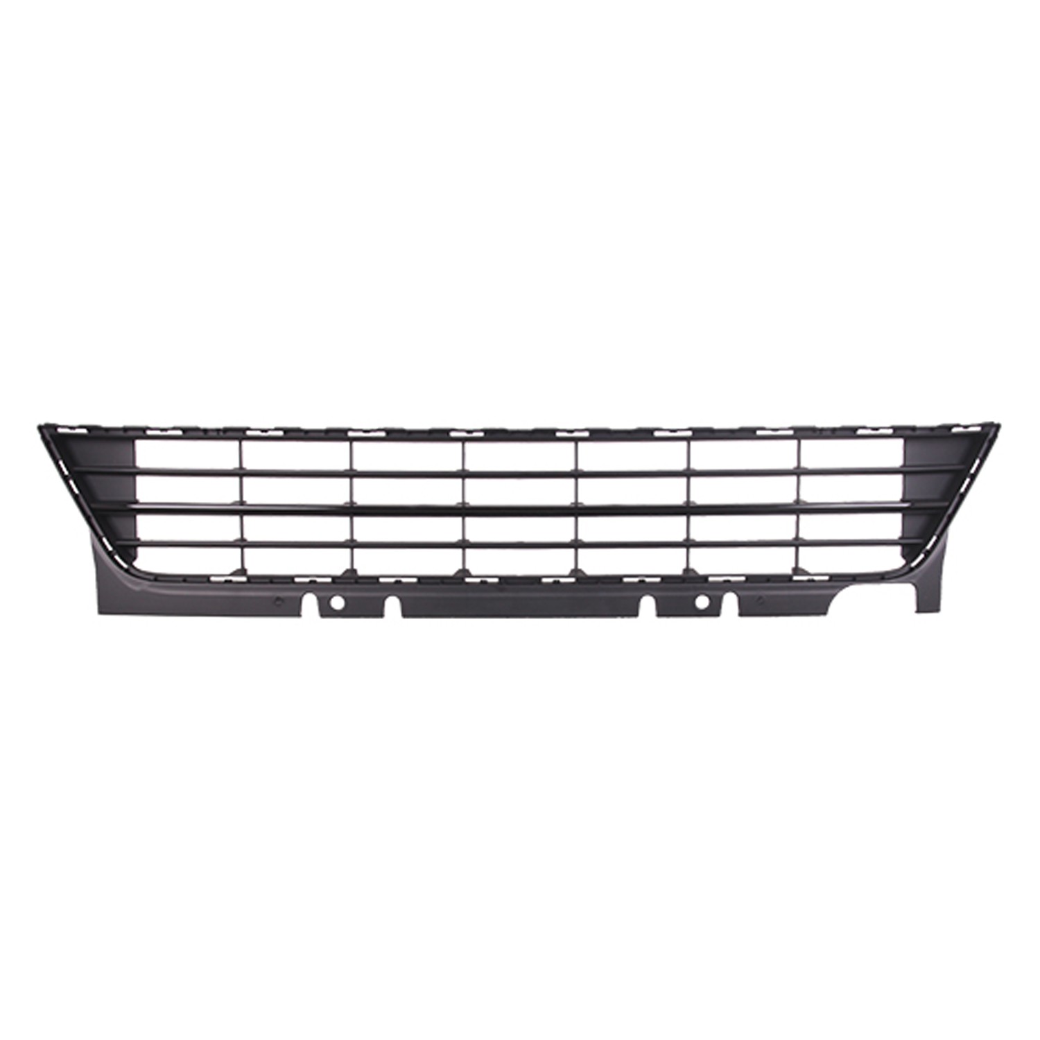 Grille Assembly w/o Parking Aid Sensors Satin Black for Volkswagen Beetle Convertible 2017–2018