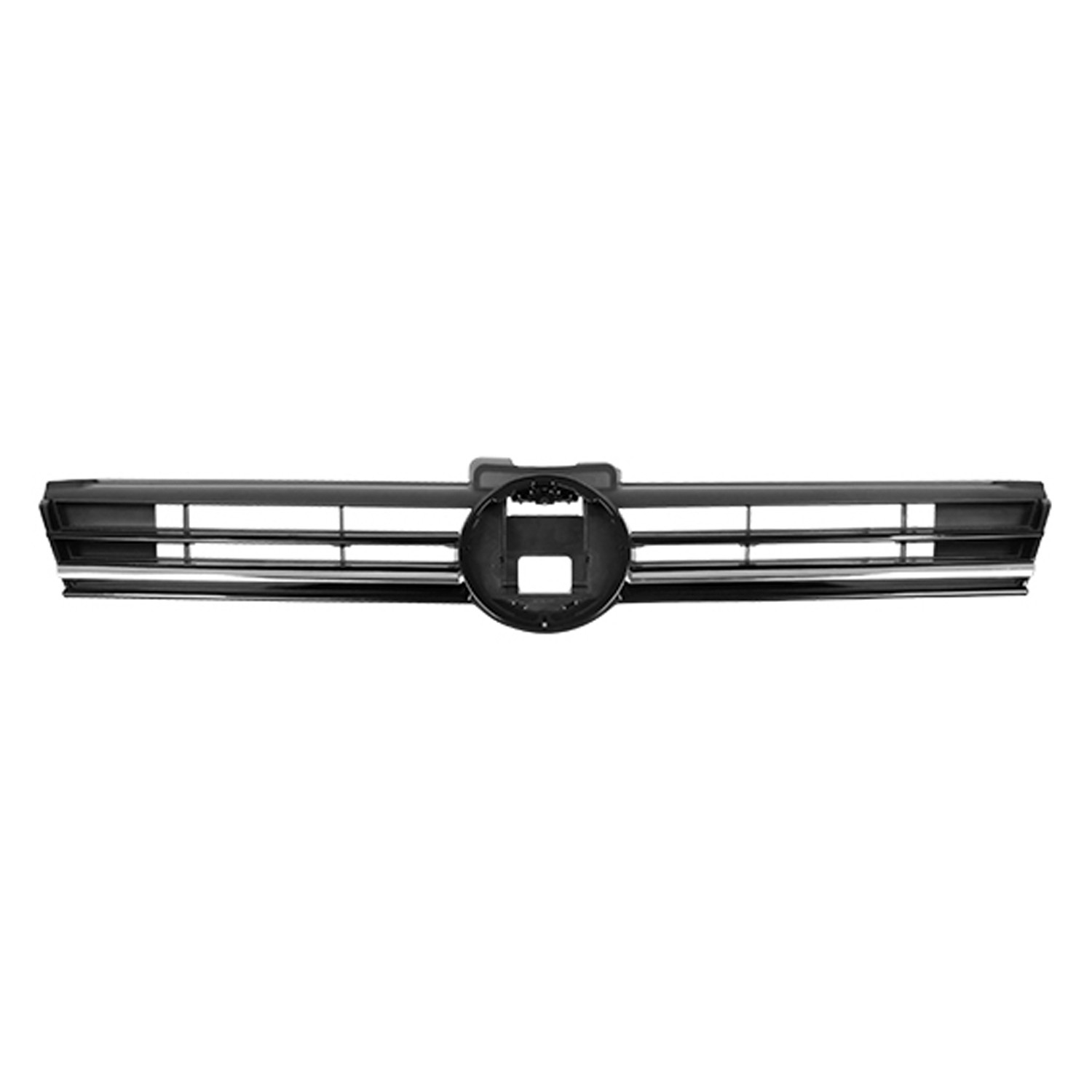 Grille Assembly w/Chrome Moldings for Volkswagen Golf Golf SportWagen