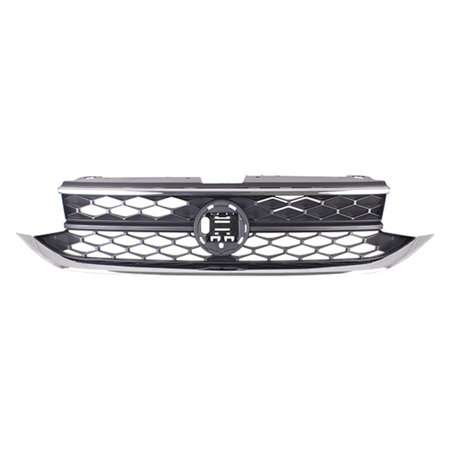 Grille Assembly w/o Light Bar w/Collision Mitigation for Volkswagen Taos S Trendline Comfortline SE 2022–2024