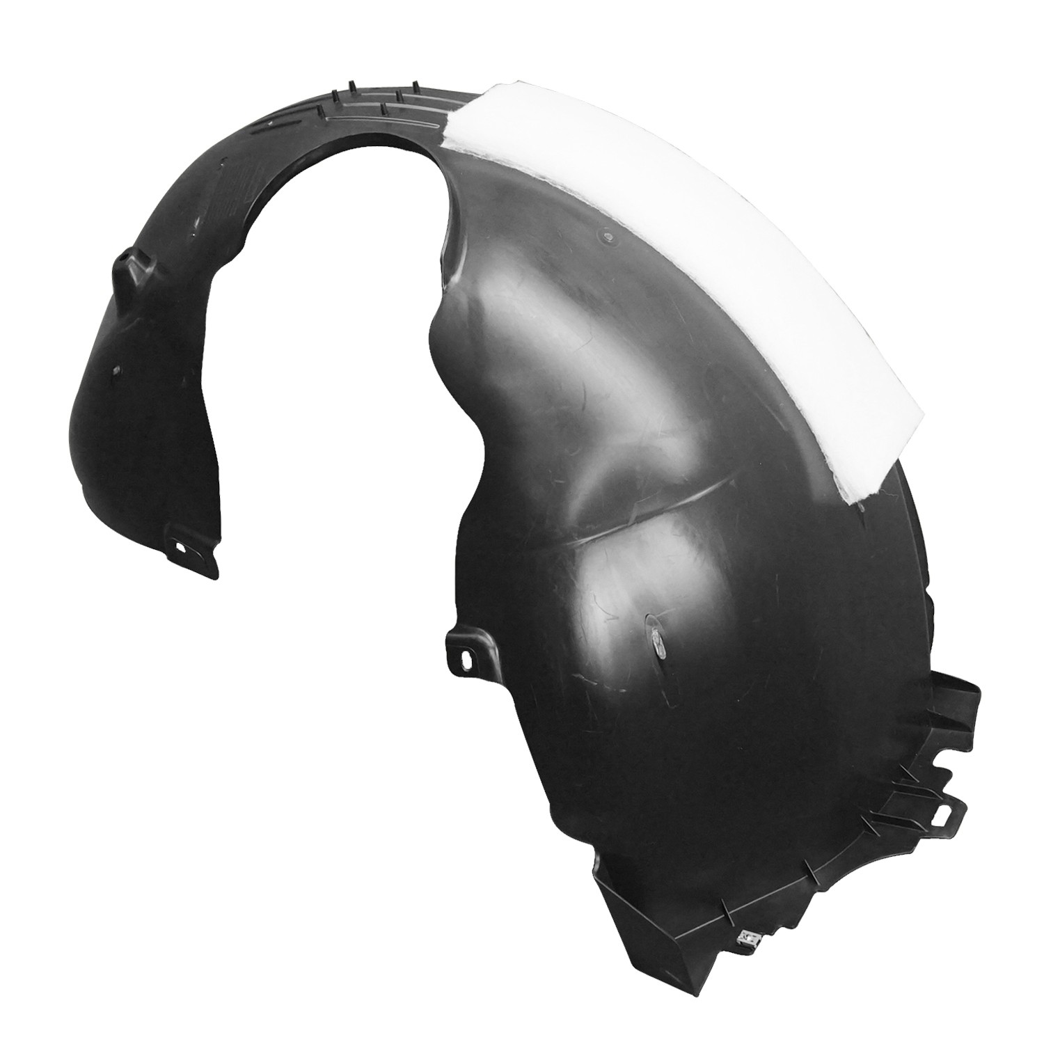 Fender Liner Rear Right CAPA for Volkswagen e-Golf Golf Golf Alltrack Golf R Golf SportWagen GTI