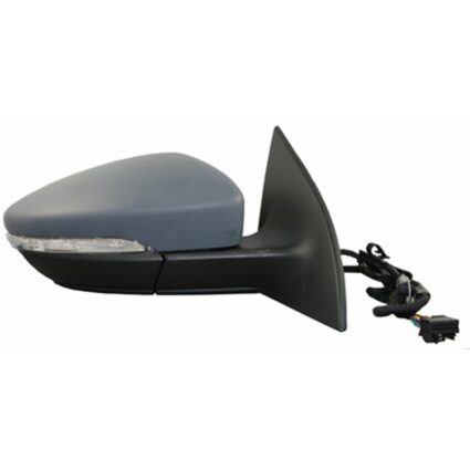 Door Mirror Assembly Right Power Heated w/o Auto Dimming w/Lamp w/Memory for Volkswagen Eos 2009–2012
