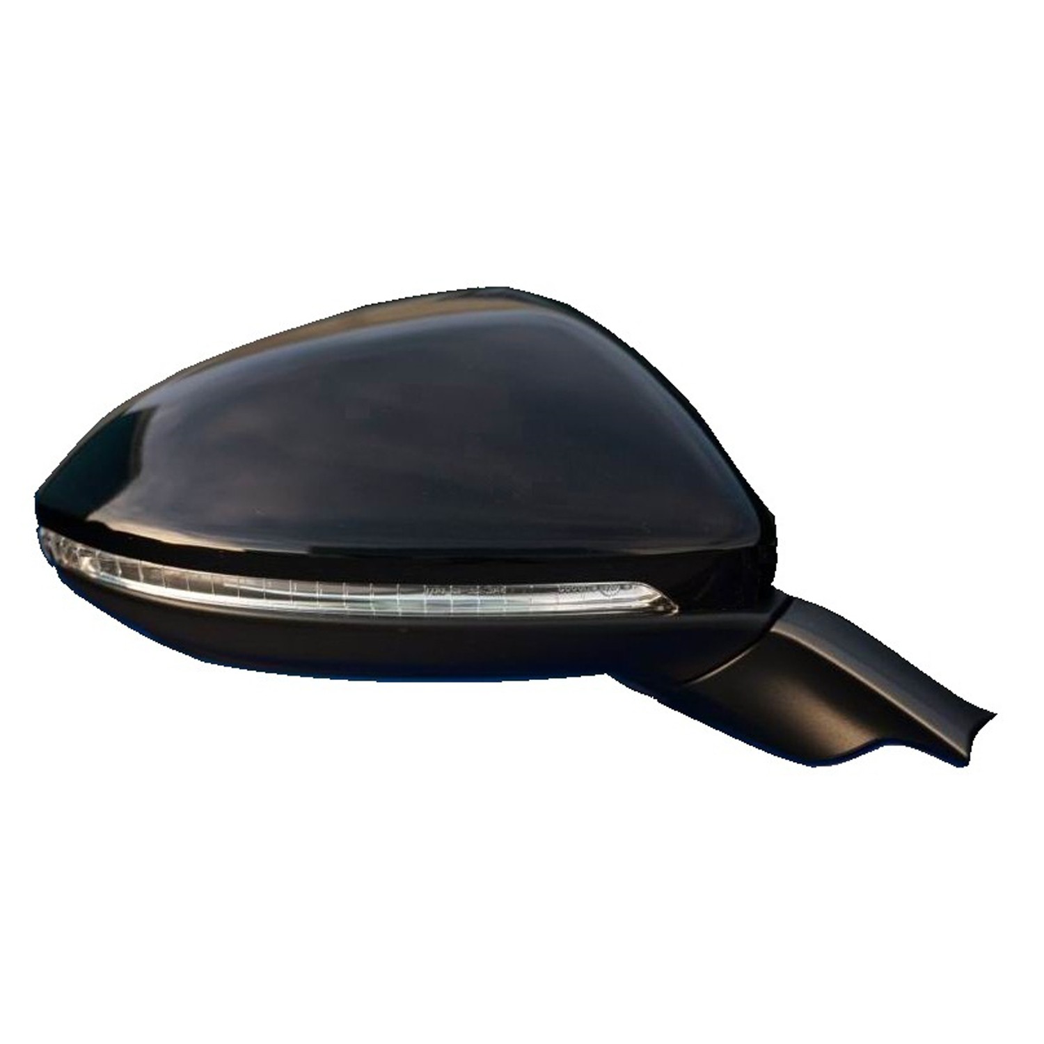 Door Mirror Assembly Right Power Heated w/Cover for Volkswagen Golf 2015