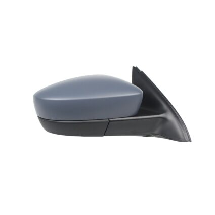 Door Mirror Assembly Right Power Heated w/o Signal Lamp w/o Lane Change Assist w/Cover for Volkswagen Jetta 2011–2018