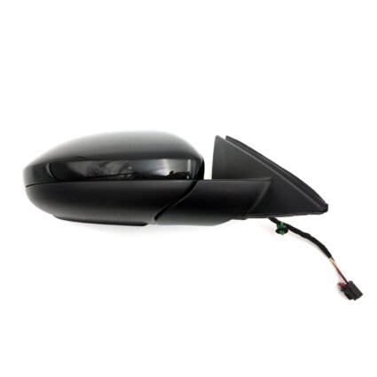 Door Mirror Right w/Blind Spot Detection w/o Signal Lamps w/Cover for Volkswagen Jetta 2019–2023