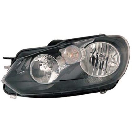 Headlight Assembly Composite Left Hella Brand CAPA for Volkswagen Golf GTI