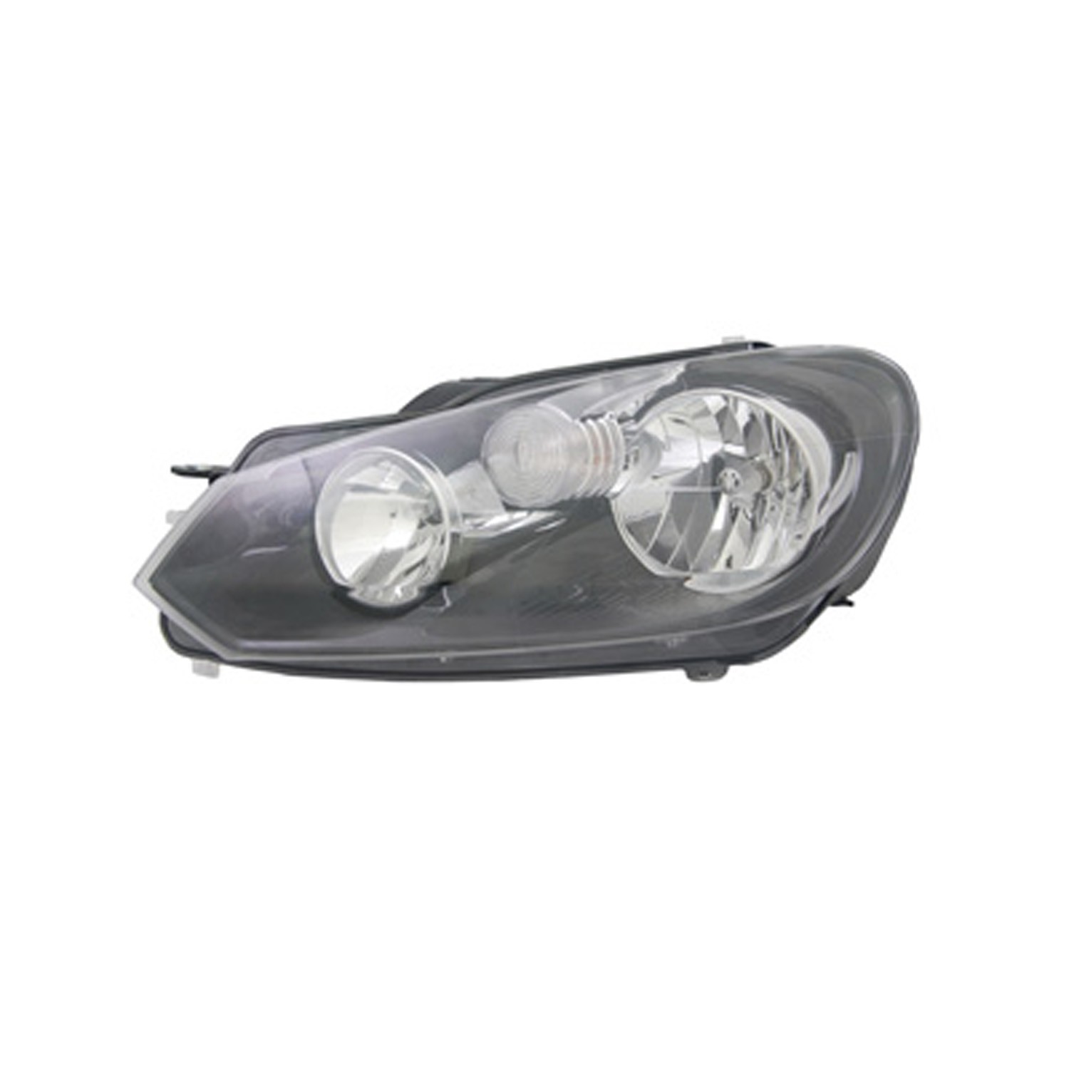 Headlight Assembly Composite Left Halogen CAPA for Volkswagen Jetta Wagon 2010–2014