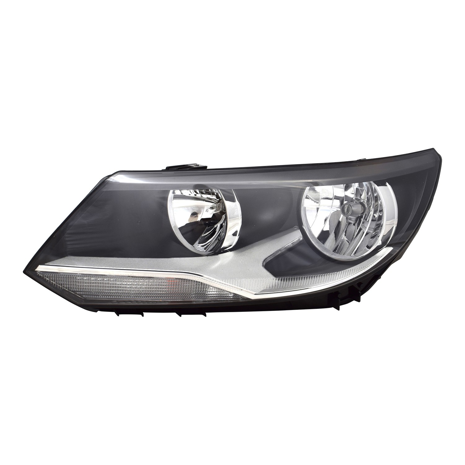 Headlight Assembly Composite Left Halogen for Volkswagen Tiguan Tiguan Limited
