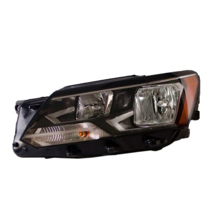 Headlight Assembly Composite Left Halogen CAPA for Volkswagen Passat 2016–2018