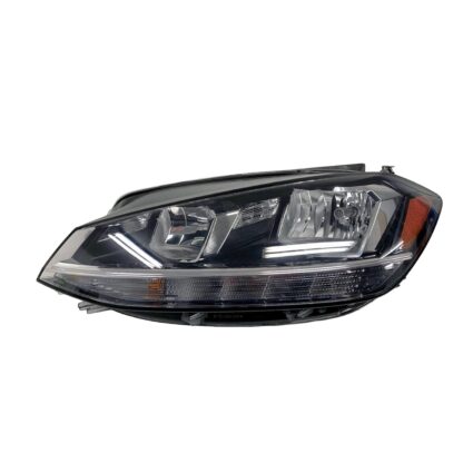 Headlight Assembly Composite Left Halogen CAPA for Volkswagen Golf Golf Alltrack Golf SportWagen GTI