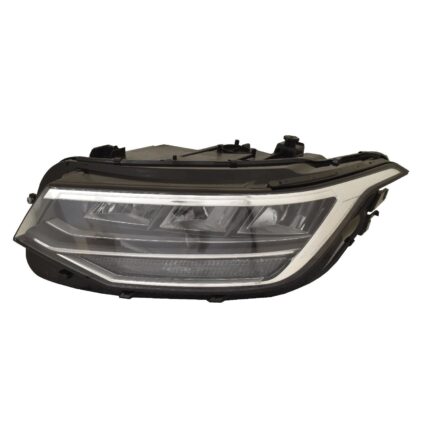 Headlight Assembly Composite Left LED w/o Dynamic Cornering Lamps for Volkswagen Tiguan 2022–2024