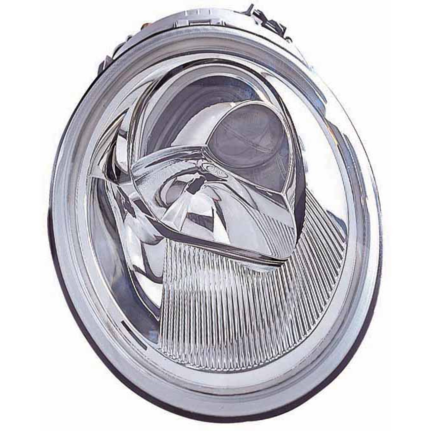 Headlight Assembly Composite Right Halogen CAPA for Volkswagen Beetle 1998–2005