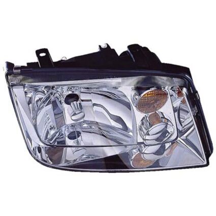 Headlight Assembly Composite Right w/o Fog Lamps Type 4 From VIN# 2108642 for Volkswagen Jetta 2002–2005