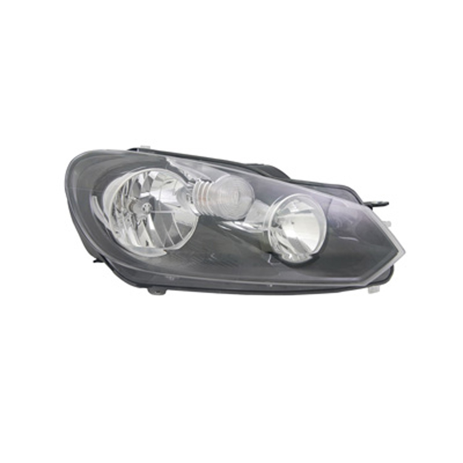Headlight Assembly Composite Right Halogen CAPA for Volkswagen Jetta Wagon 2010–2014