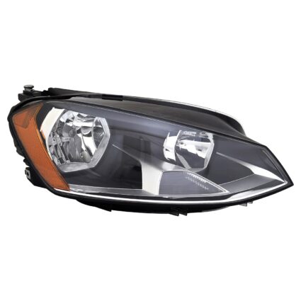Headlight Assembly Composite Right Halogen From 6-30-14 CAPA for Volkswagen Golf GTI