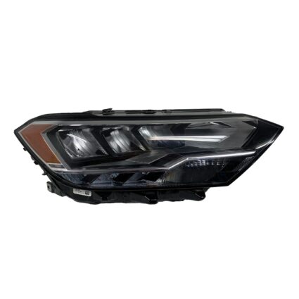 Headlight Assembly Composite Right Composite Type w/o Black Edged Lens for Volkswagen Jetta 2019–2023