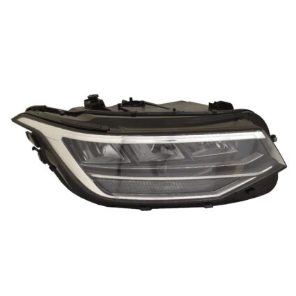Headlight Assembly Composite Right LED w/o Dynamic Cornering Lamps for Volkswagen Tiguan 2022–2024