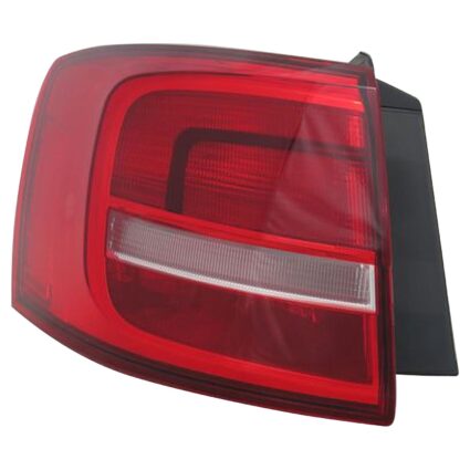 Tail Light Assembly Left Outer To 6-28-15 CAPA for Volkswagen Jetta Hybrid SEL Premium 2015