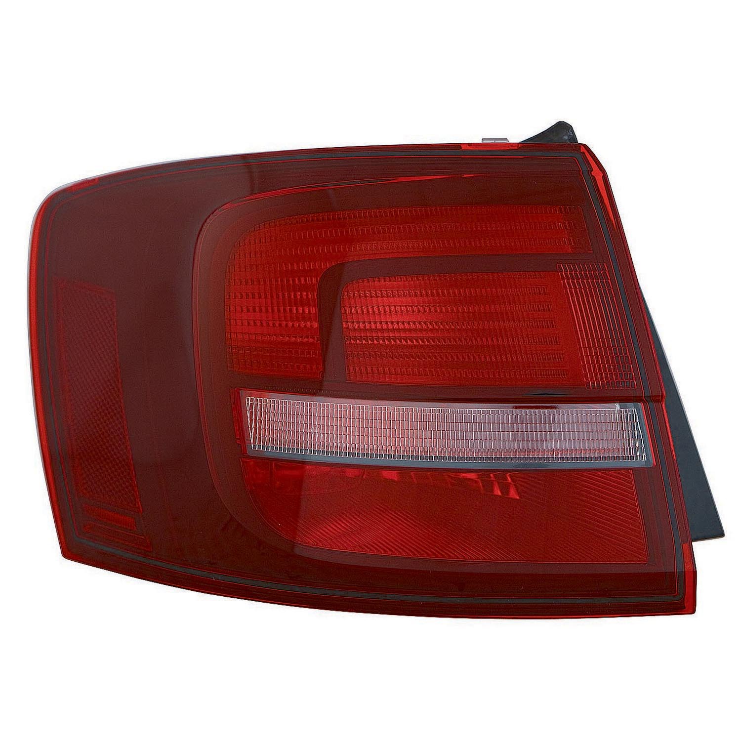 Tail Light Assembly Left Outer w/o LED w/Rear Fog Lamp for Volkswagen Jetta Sedan 2011–2018