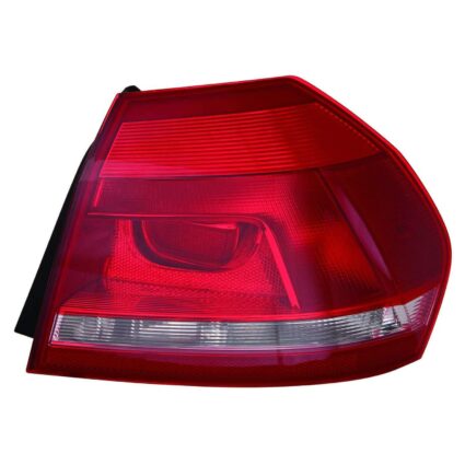Tail Light Assembly Right Outer CAPA for Volkswagen Passat 2012–2015