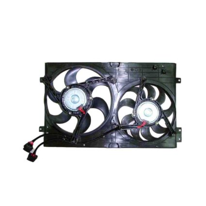 Engine Cooling Fan Assembly E w/Heavy Duty Cooling Type 4 Dual Fan Assembly for Volkswagen Golf Jetta