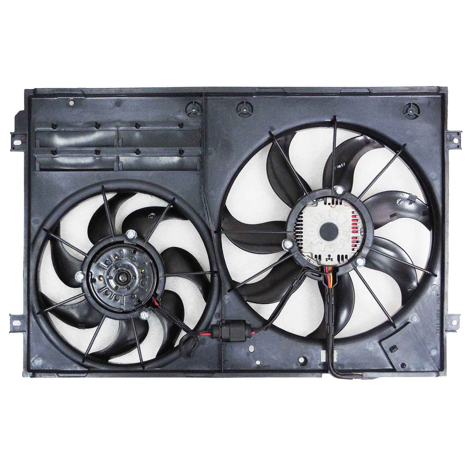 Engine Cooling Fan Assembly for Volkswagen Jetta Sedan 2011–2014