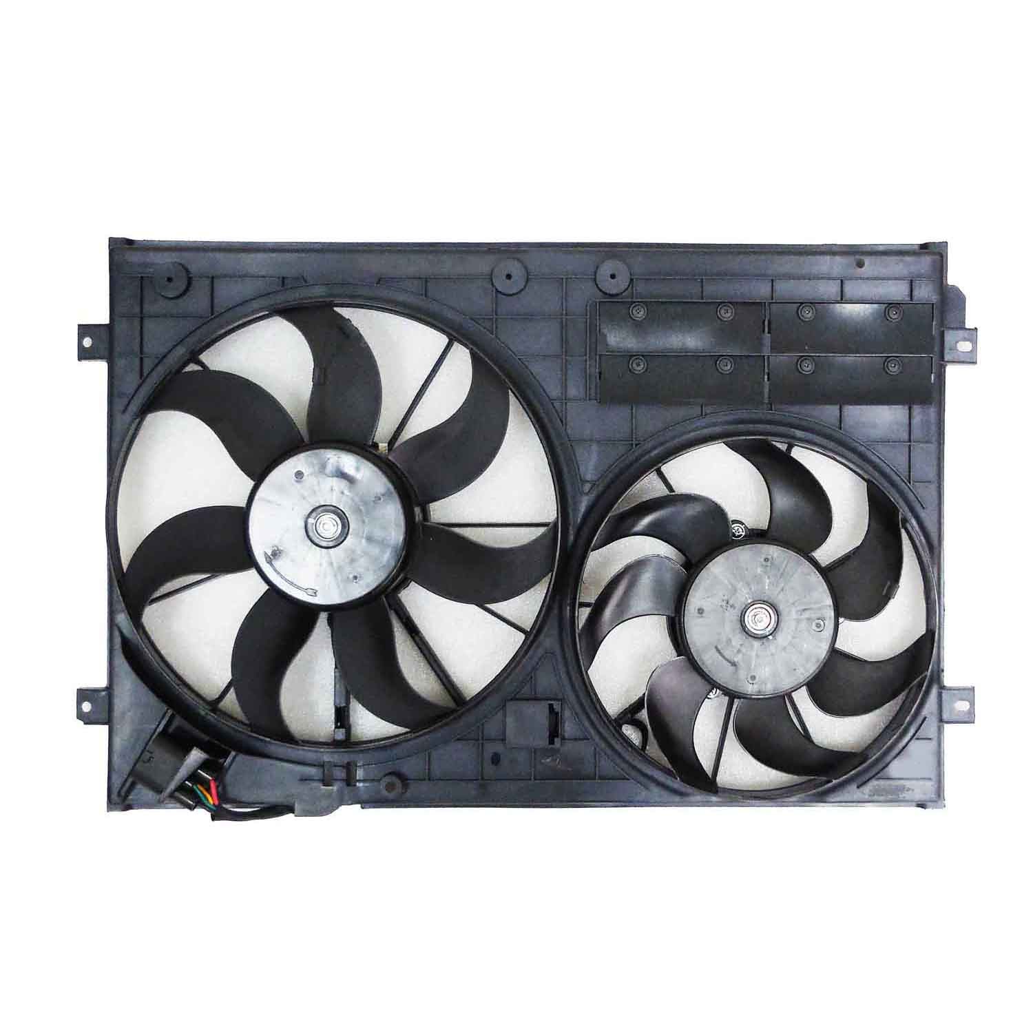 Engine Cooling Fan Assembly From 3-5-12 Motor/Blade/Shroud Assembly for Volkswagen Jetta Passat