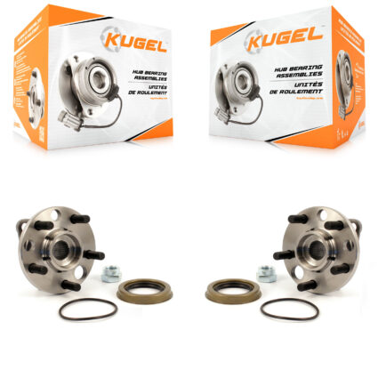 Front Wheel Bearing And Hub Assembly Pair For Chevrolet Cavalier Pontiac Sunfire Grand Am K70-100244