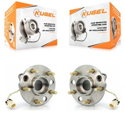 Front Wheel Bearing Hub Assembly Pair For Buick Cadillac LeSabre Oldsmobile DeVille 88 98 K70-100249