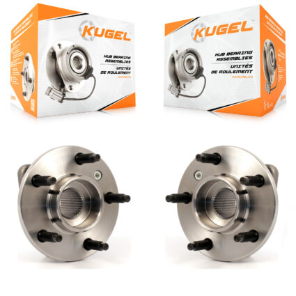 Front Wheel Bearing Hub Assembly Pair For Chevrolet Impala Pontiac Buick Grand Prix Monte K70-100265