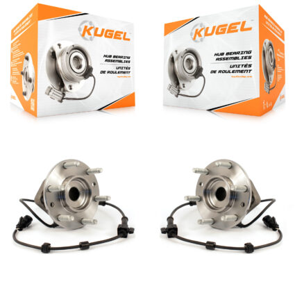 Front Wheel Bearing Hub Assembly Pair For Chevrolet GMC Trailblazer Envoy XL EXT SSR Saab K70-100272