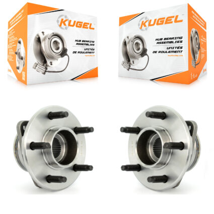 Front Wheel Bearing & Hub Assembly Pair For Saturn Vue Pontiac Torrent Chevrolet Equinox K70-100274