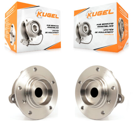 Front Wheel Bearing & Hub Assembly Pair For BMW 530i 650i 525i 645Ci 528i 550i 545i 535i K70-100287