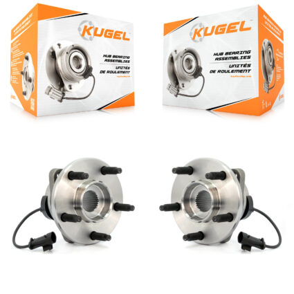 Front Wheel Bearing & Hub Assembly Pair For Chevrolet Malibu Cobalt Pontiac G6 HHR Saturn K70-100289