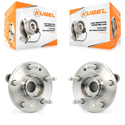 Front Wheel Bearing & Hub Assembly Pair For Ford Five Hundred Freestyle Taurus X Mercury K70-100295