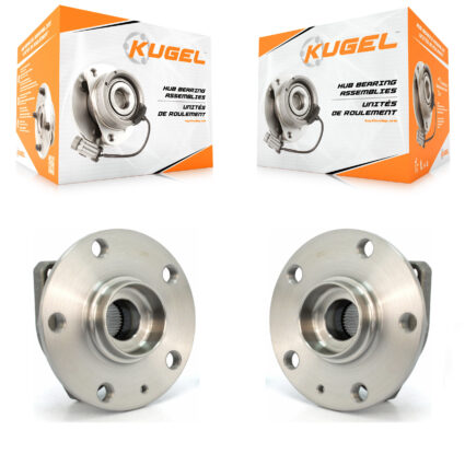 Front Wheel Bearing Hub Assembly Pair For Volkswagen Golf SportWagen Rabbit City Alltrack K70-100317
