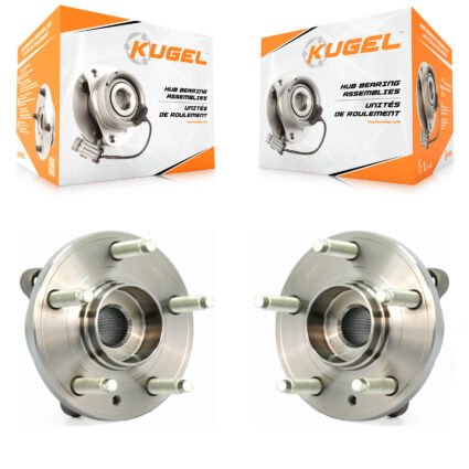Front Wheel Bearing And Hub Assembly Pair For Ford Flex Taurus Lincoln MKS MKT K70-100328