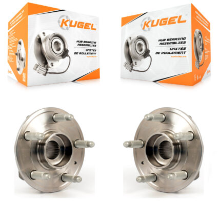 Front Wheel Bearing And Hub Assembly Pair For Chevrolet Camaro Cadillac CTS XTS K70-100333