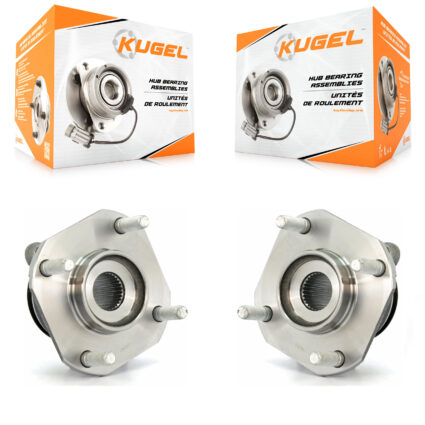 Front Wheel Bearing And Hub Assembly Pair For 2007-2012 Nissan Sentra 2.0L K70-100343