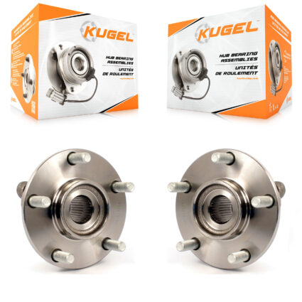 Front Wheel Bearing And Hub Assembly Pair For Nissan Rogue Sentra Select K70-100344
