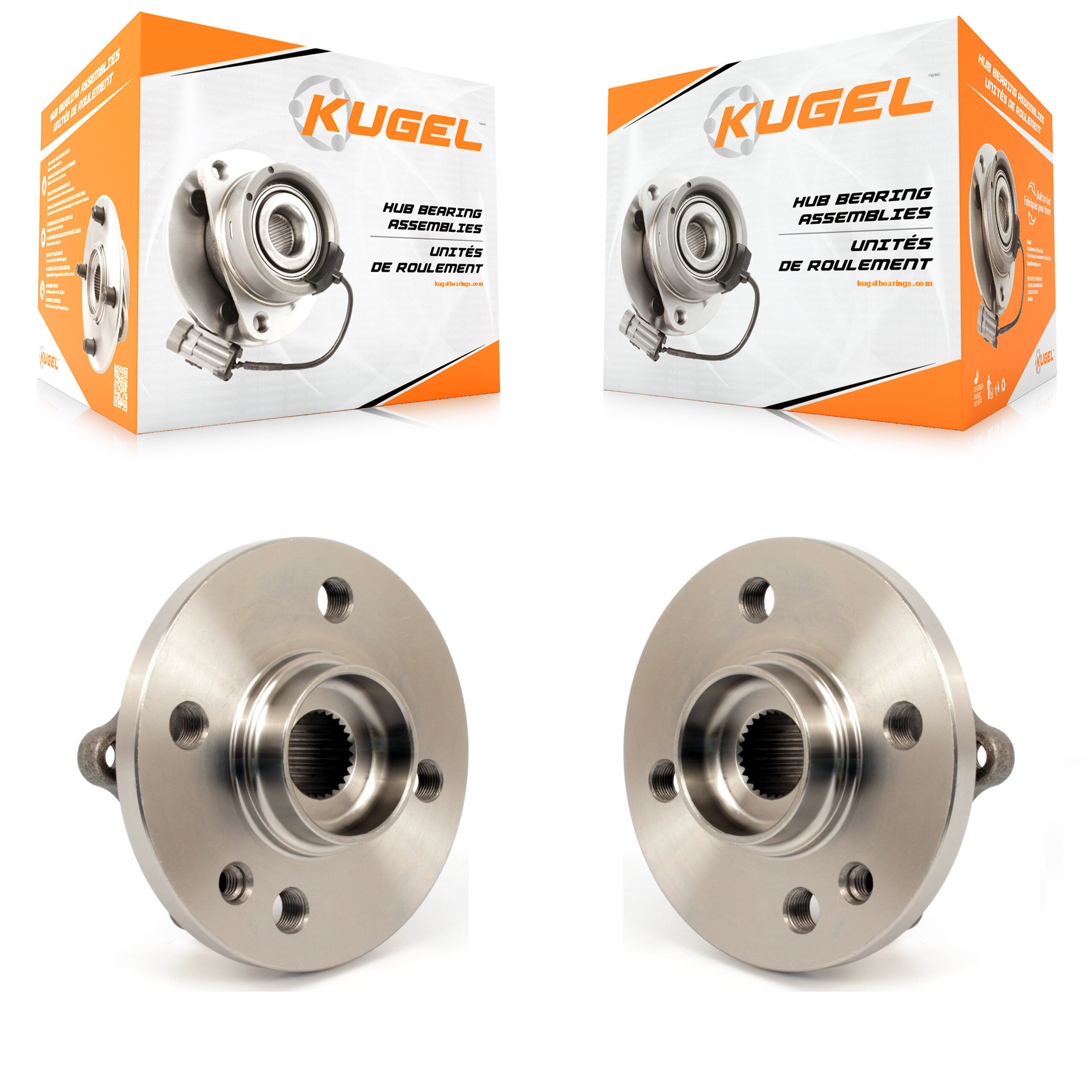 Front Wheel Bearing And Hub Assembly Pair For Mini Cooper K70-100349
