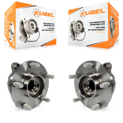 Front Wheel Bearing Hub Assembly Pair For INFINITI Q50 G37 QX50 EX35 Nissan FX35 370Z G35 K70-100357
